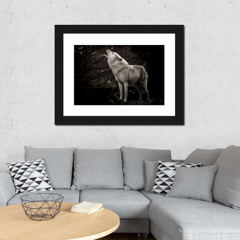 The Lone Wolf Wall Art