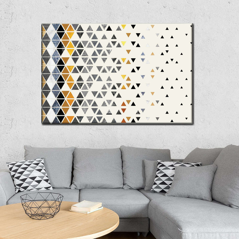 Triangle Madness Wall Art