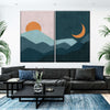 Sun And Moon Outdoor Wall Art