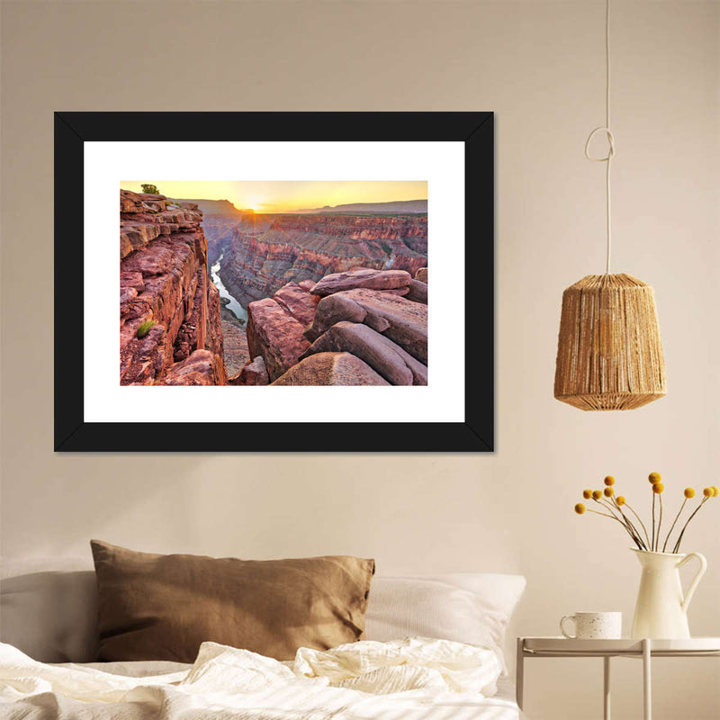 Sunrise Over Grand Canyon Wall Art
