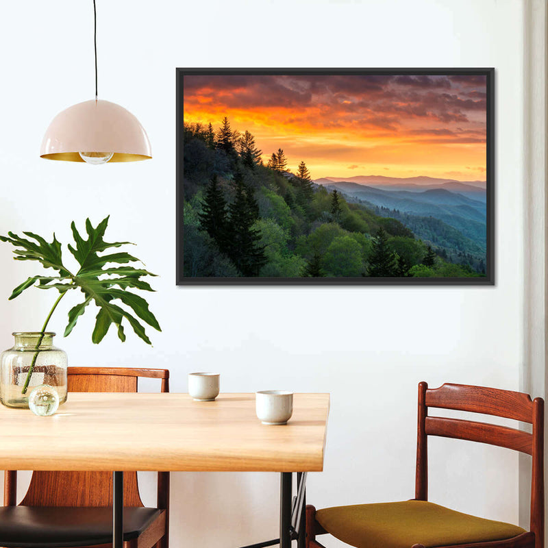 Mountain Sunrise Wall Art