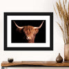 Scottish Highland Cow Wall Art