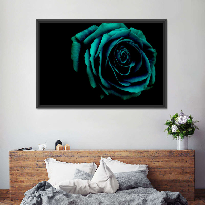 Green Flower Wall Art