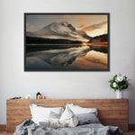 Lake At Sunset Wall Art