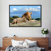 Roaring Safari Lion Wall Art