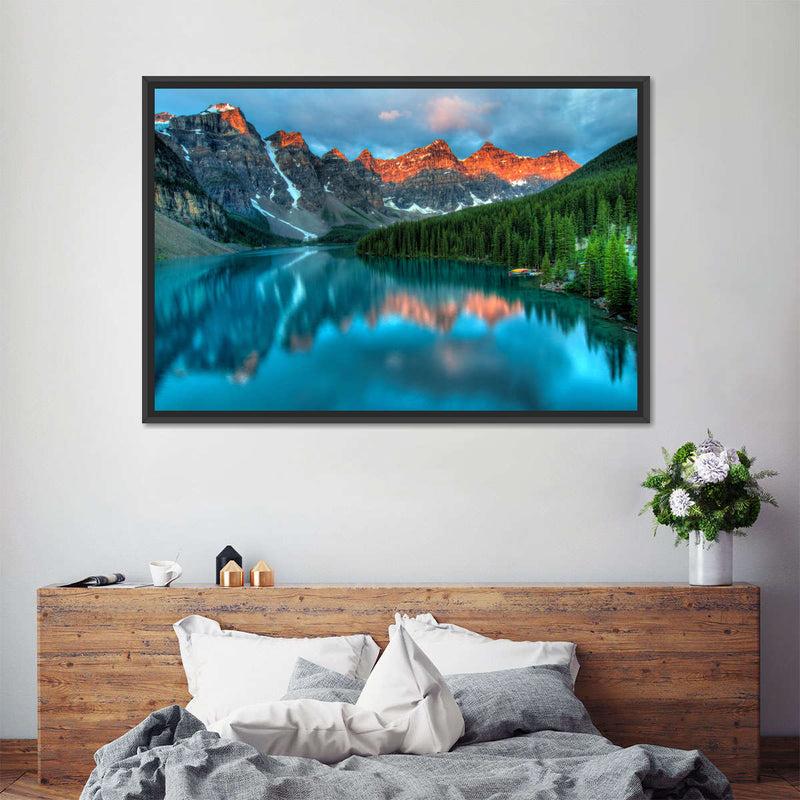 Tranquil Moraine Lake Wall Art