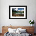 Tranquil Lake Landscape Wall Art