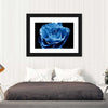 Misty Blue Rose Wall Art