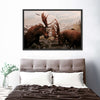Moose Battle Wall Art