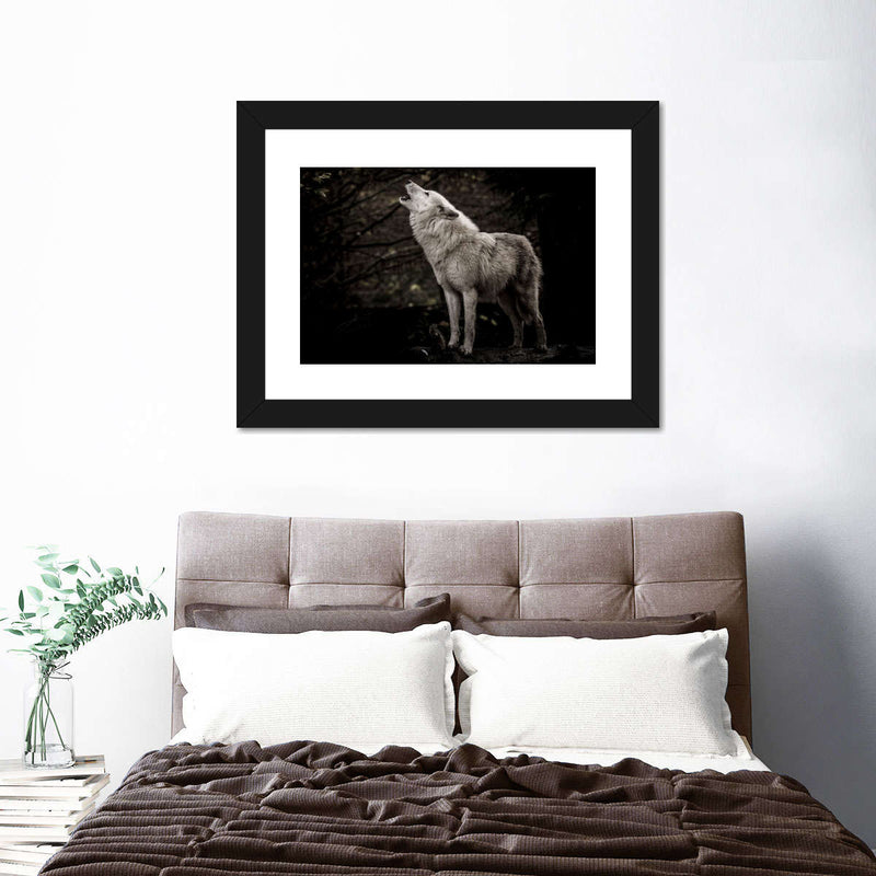 The Lone Wolf Wall Art