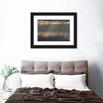 Sunrays And Cloudy Sky Wall Art