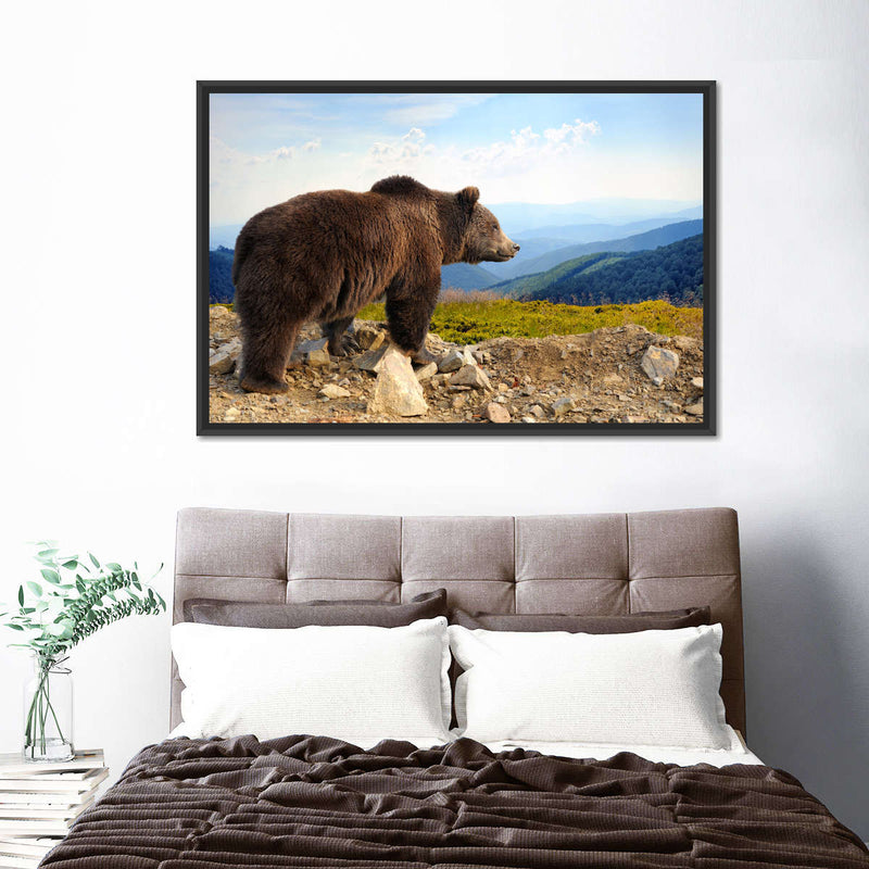 Mountain Bear Wall Art