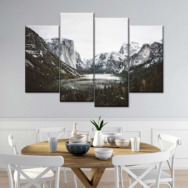 Yosemite Winter Magic Wall Art