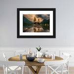 Magical Lakeside Mountain Wall Art