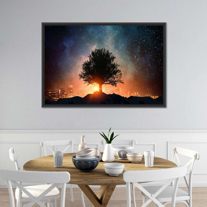 Starry Tree Wall Art