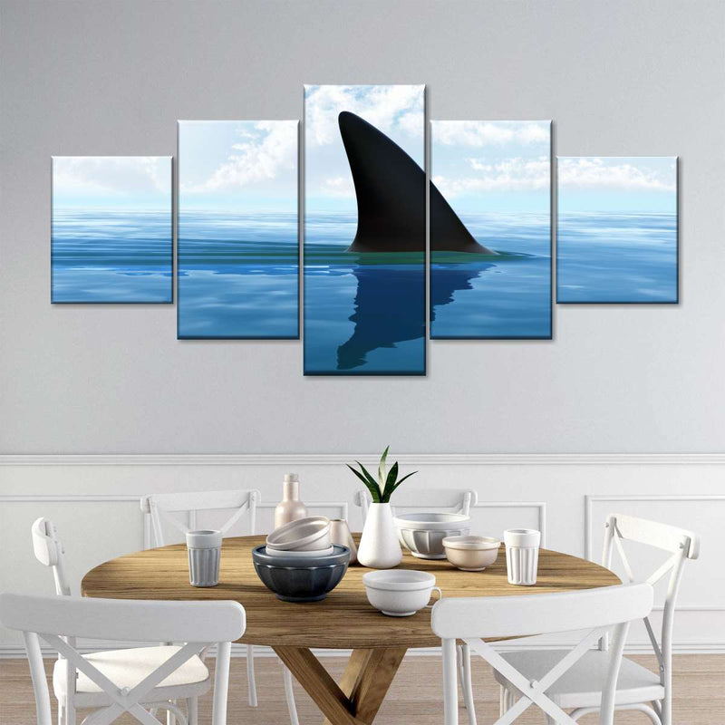 Shark Fin Wall Art