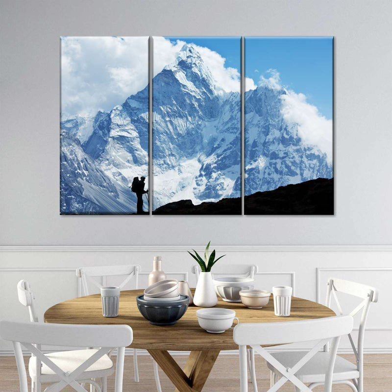 Mount Everest Mountaineer Wall Art
