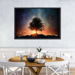 Starry Tree Wall Art