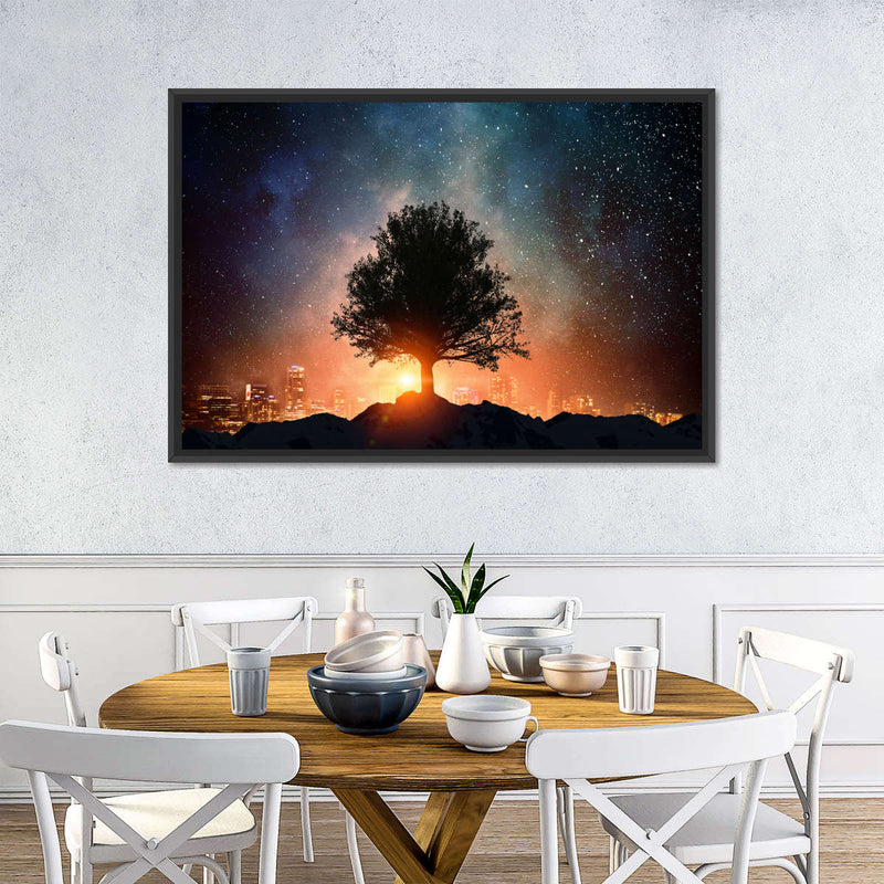 Starry Tree Wall Art