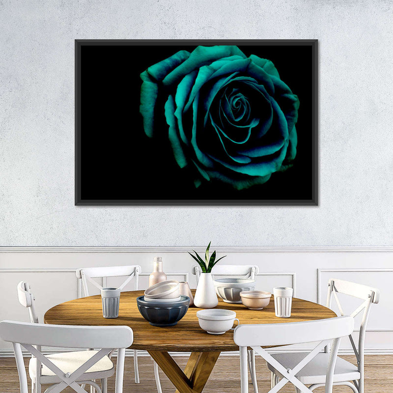 Green Flower Wall Art