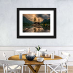 Magical Lakeside Mountain Wall Art