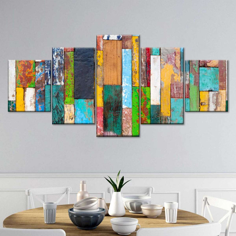 Retro Wood Wall Art