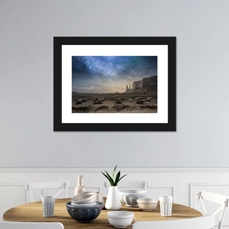 Simple Night Sky Wall Art
