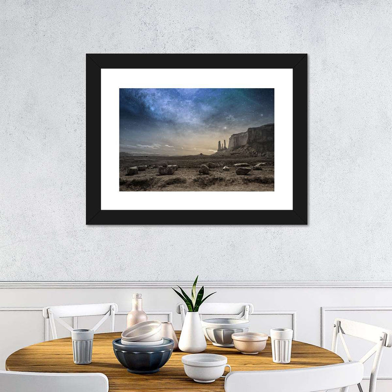 Simple Night Sky Wall Art