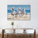 Wild Beach Horses Wall Art