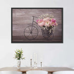 Ranunculus Bicycle Vase Wall Art