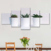 Three Succulents Wall Art