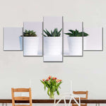 Three Succulents Wall Art