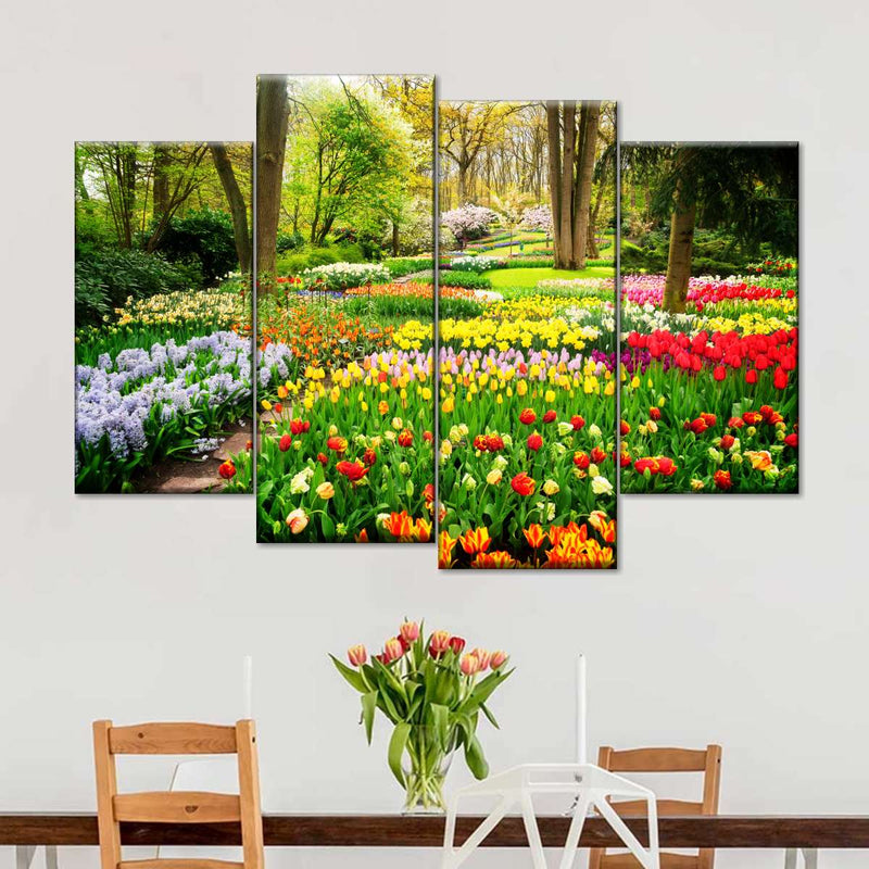 Tulips Flower Wall Art