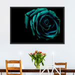 Green Flower Wall Art