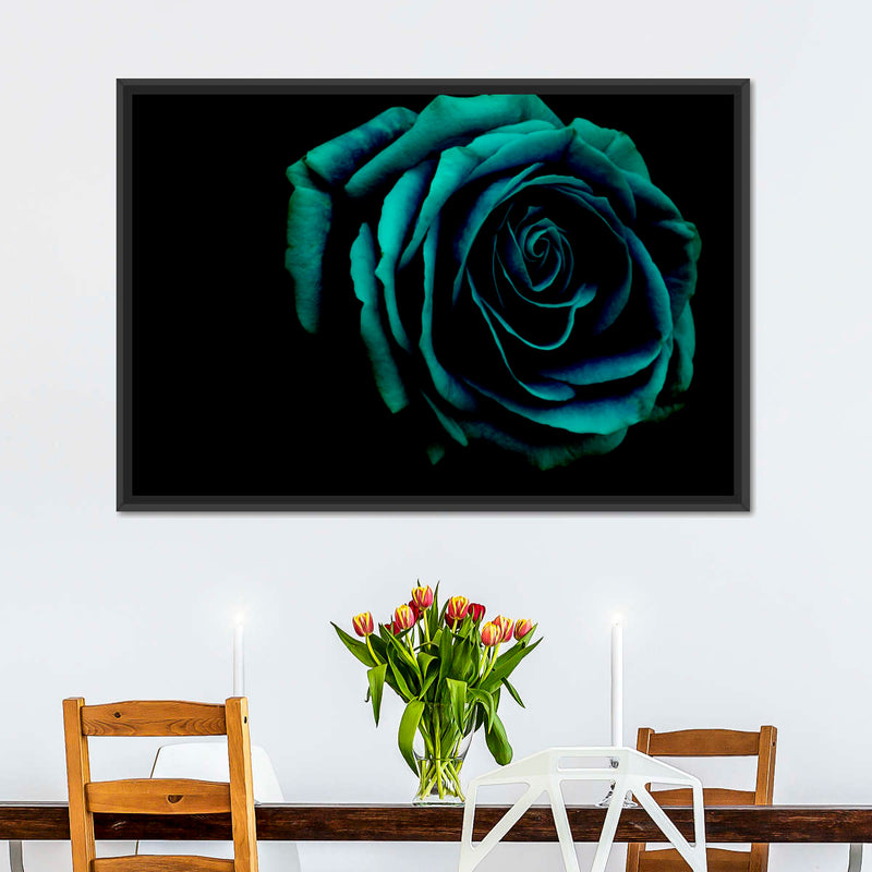 Green Flower Wall Art