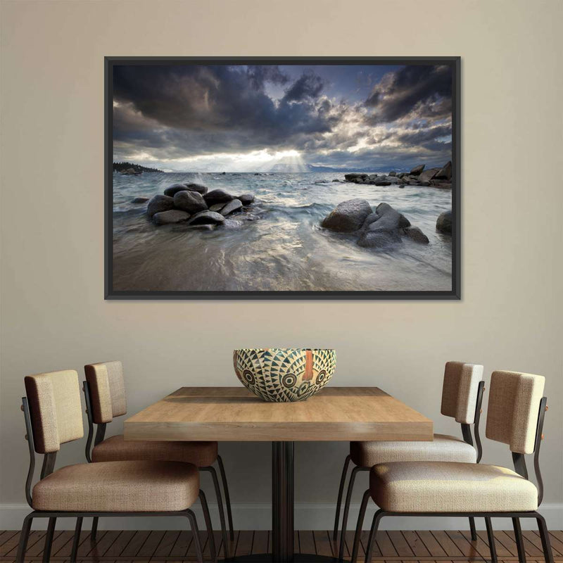 Sunlit Lake Tahoe Wall Art
