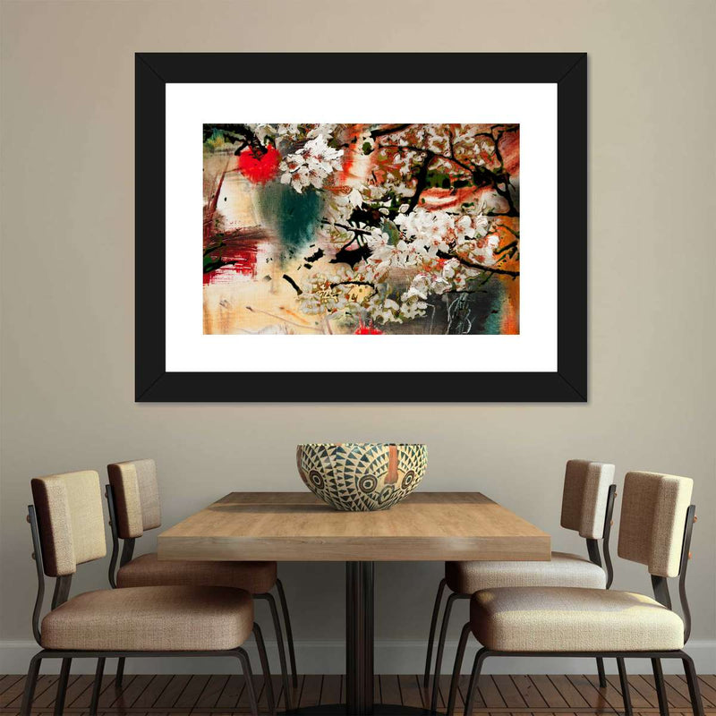 Japanese Flower Wall Art