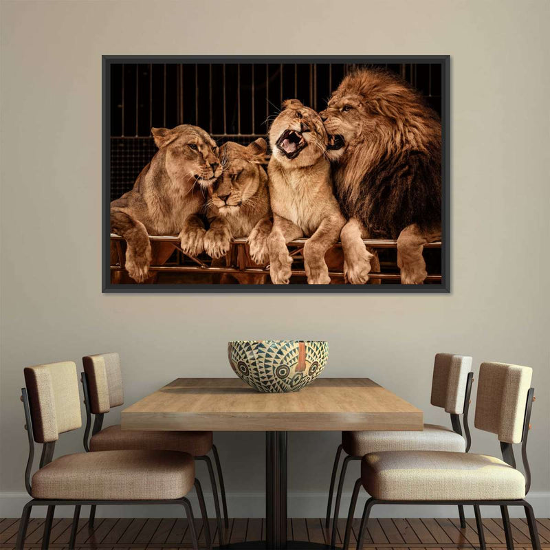 Pride Of Lions Wall Art