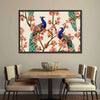 Royal Blue Peacocks Wall Art
