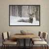 Snow Covered Elk Wall Art