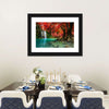 Red Waterfall Wall Art