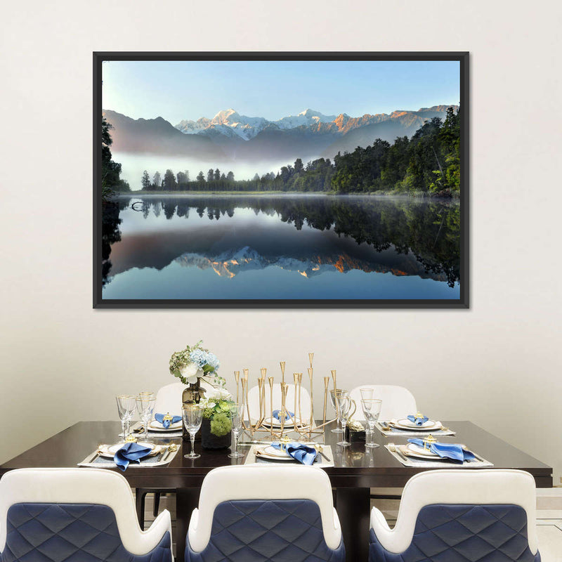 Lake Matheson Reflection Wall Art