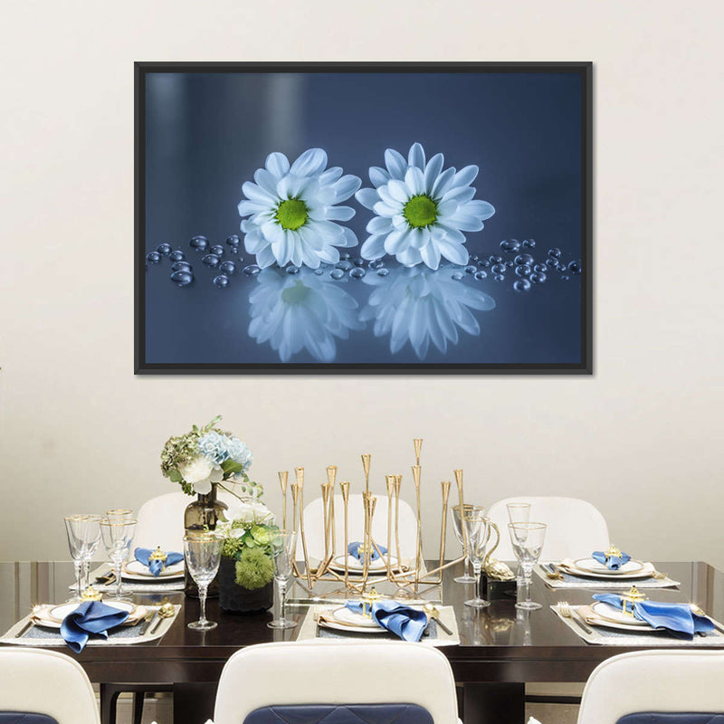 White Daisies Wall Art