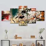 Japanese Flower Wall Art