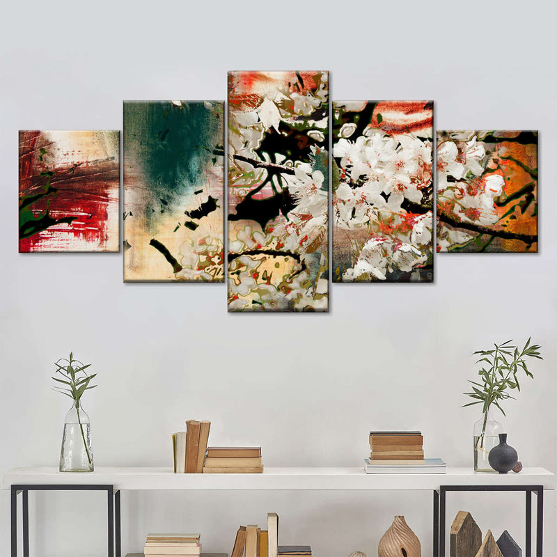 Japanese Flower Wall Art