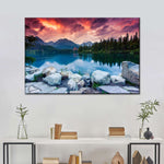 Tatra Mountain Lake Wall Art