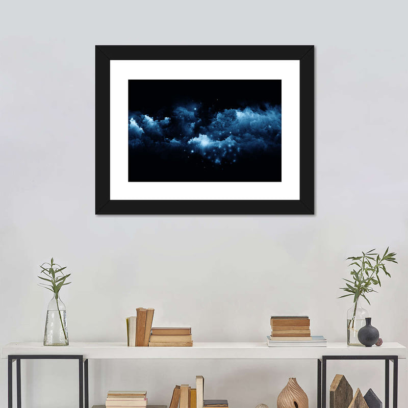 Starry Nighttime Sky Wall Art