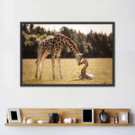 Loving Giraffes Wall Art