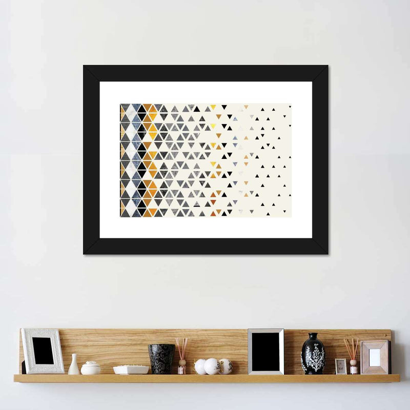 Triangle Madness Wall Art