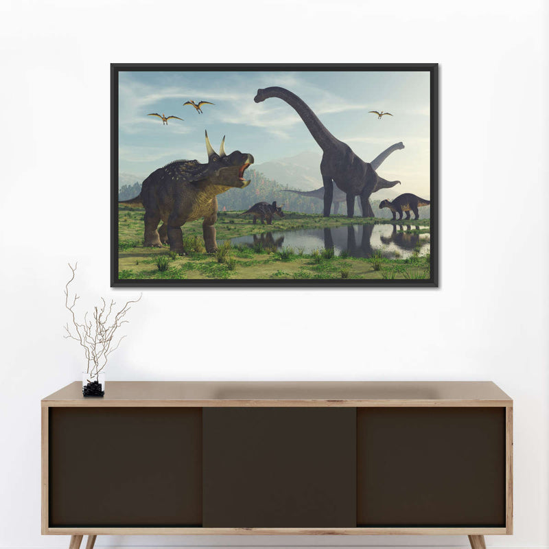 World Of Dinosaurs Wall Art